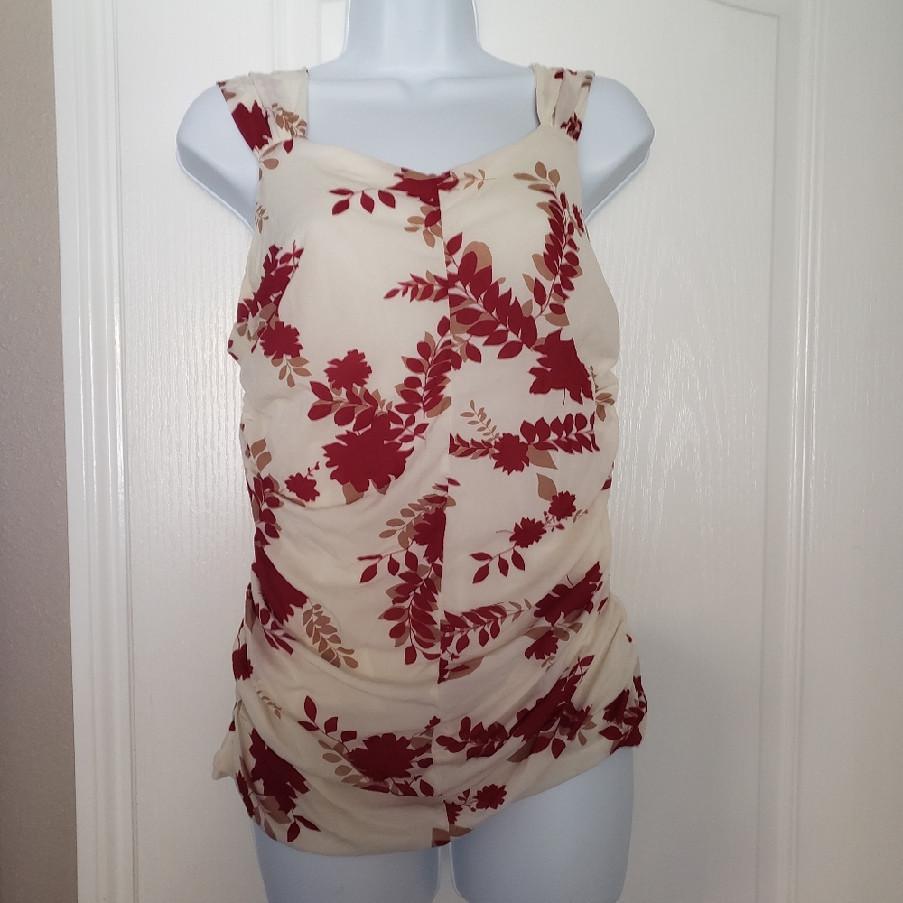 Classifies Entier- Mesh Sleeveless shell top